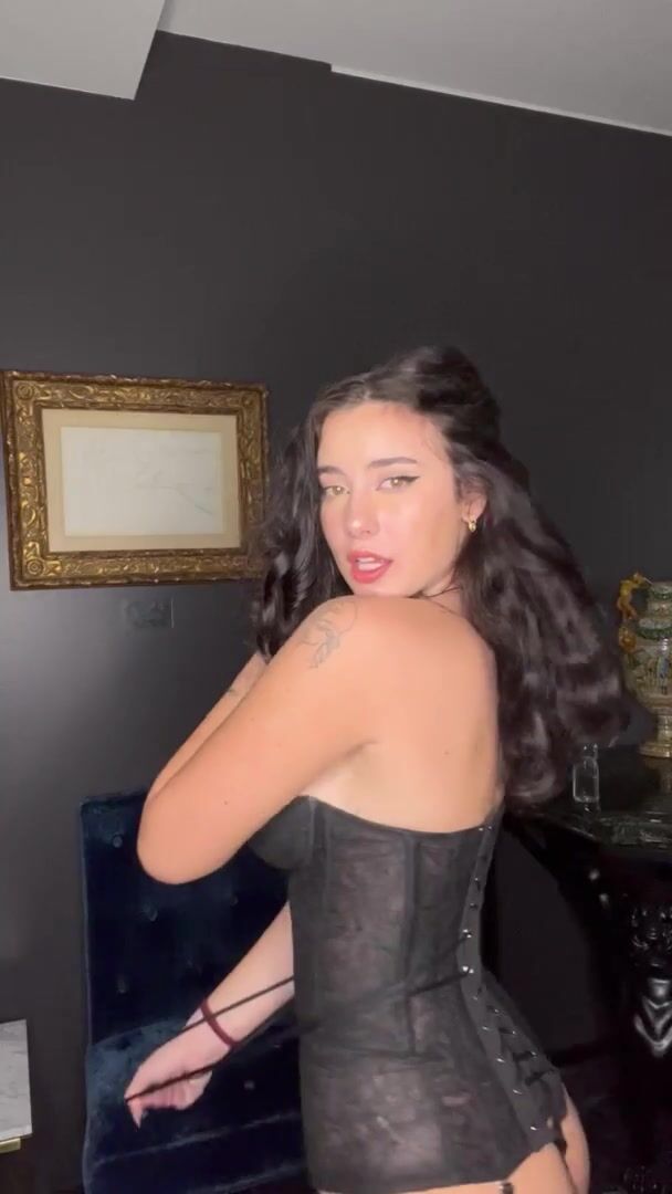 Hotblockchain Aka Emily Cocea Sexy Black Bodysuit Tease Porn Video