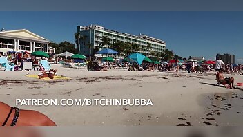 Bitchinbubba Leaked Black Bikini Beach