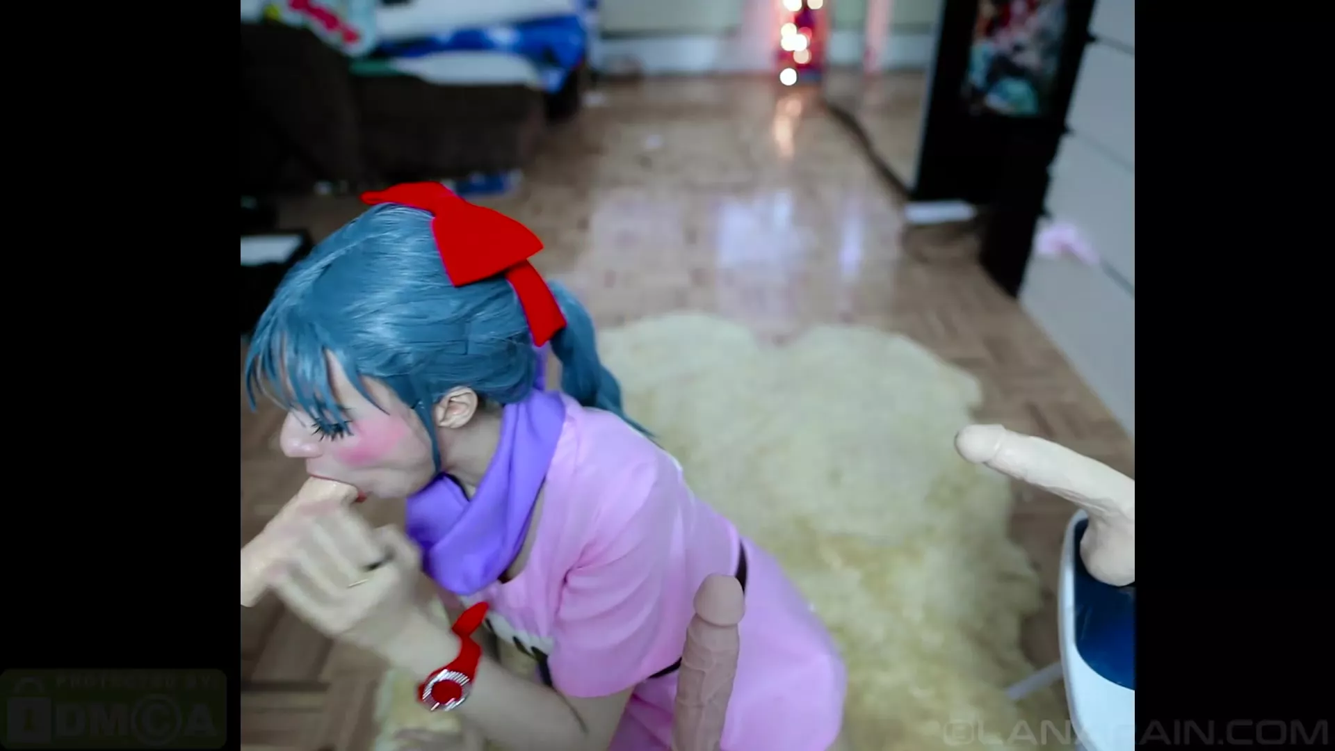 Lana Rain bulma tries to hide the dragon balls xxx premium porn videos