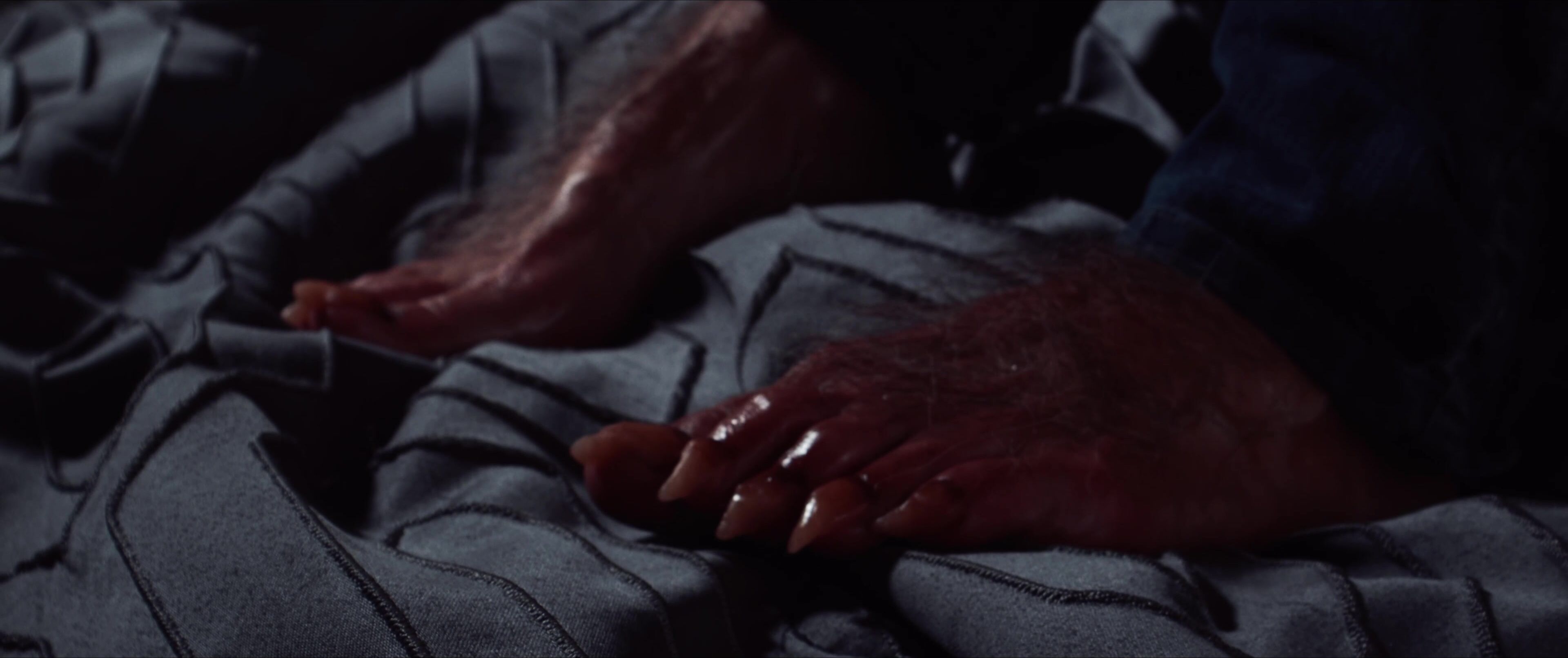 Rose Crowley's werewolf woman in bed