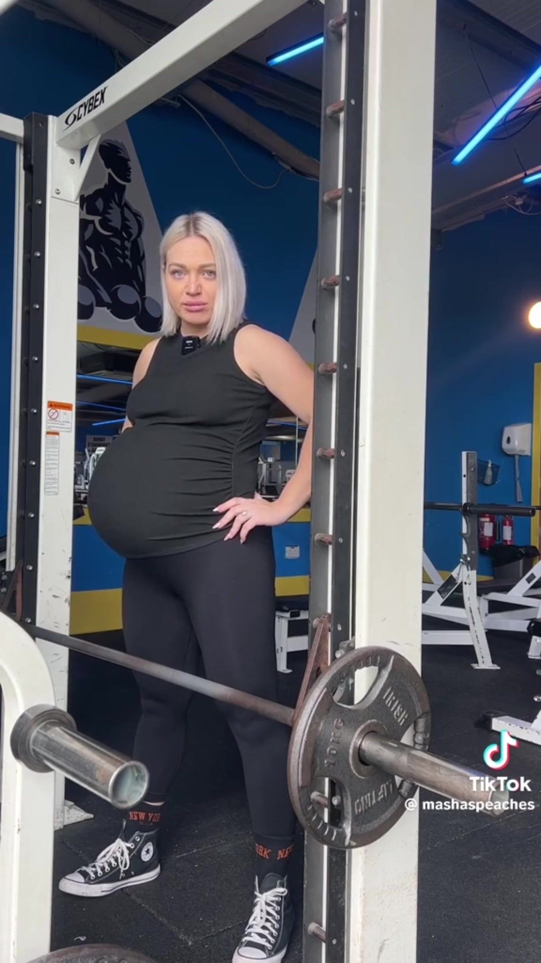 M@ria G1lbert Twin Pregnancy Workout Compilation (Massive Pregnant Belly)