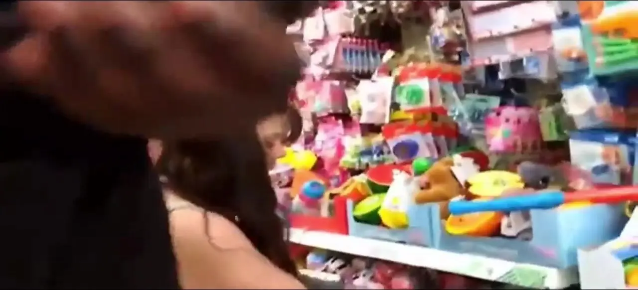 Lucky pervert in public