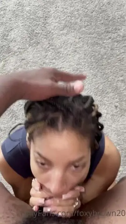 Foxybrown20 Confronts Cuck BF's Bully BBC Deepthroat Cum Facial OF 11 Min