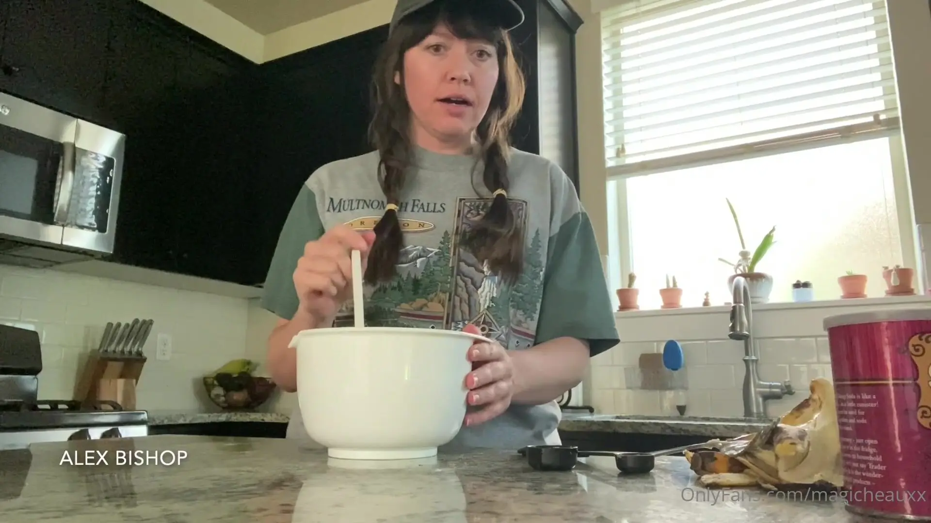 magicheauxx baking banana bread w/ alex something a little different i filmed myself making some onlyfans porn videos
