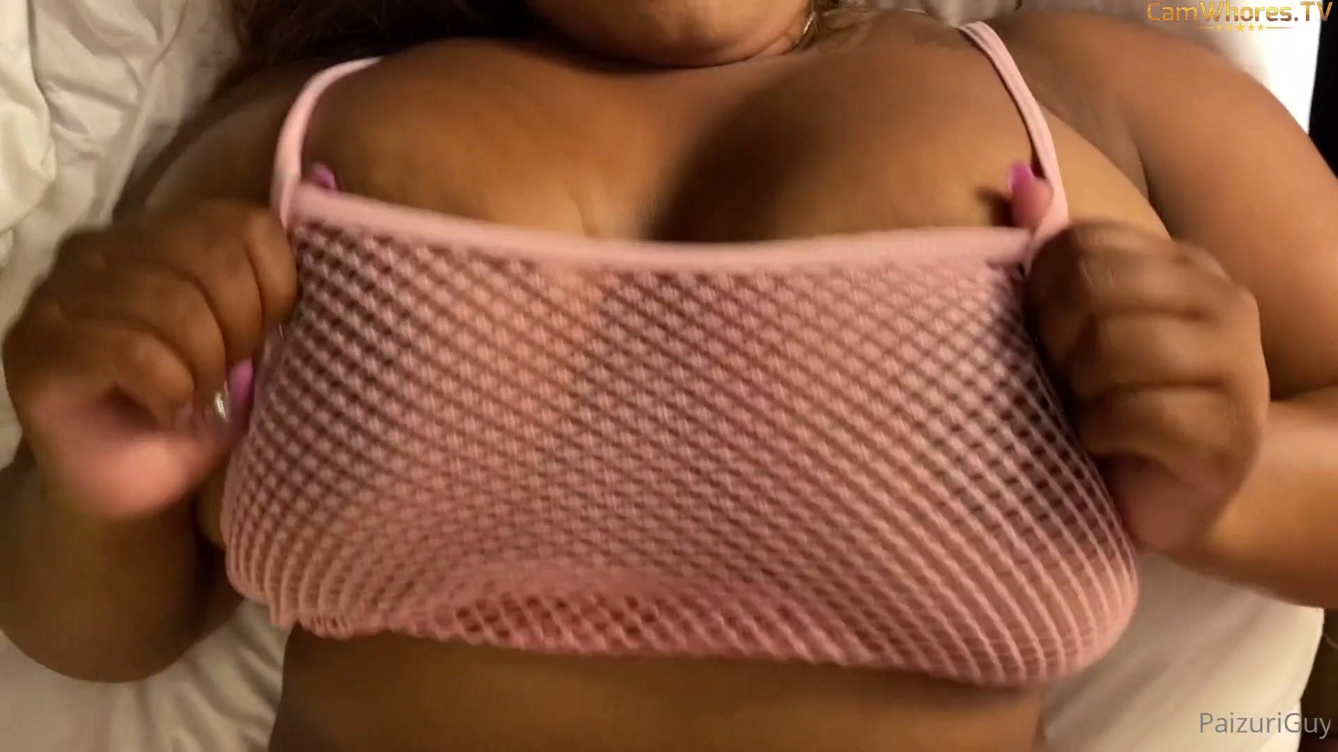 Riyaracks Titty Cumshot in Mesh Top