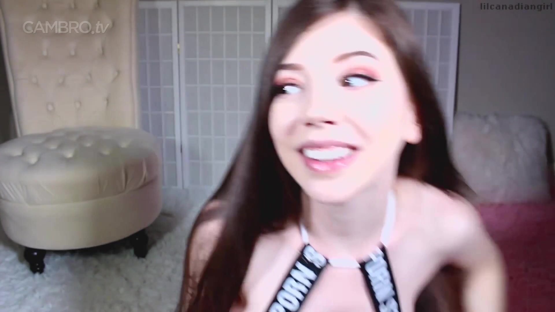 Lilcanadiangirl - stripper friend creampie facial porn video