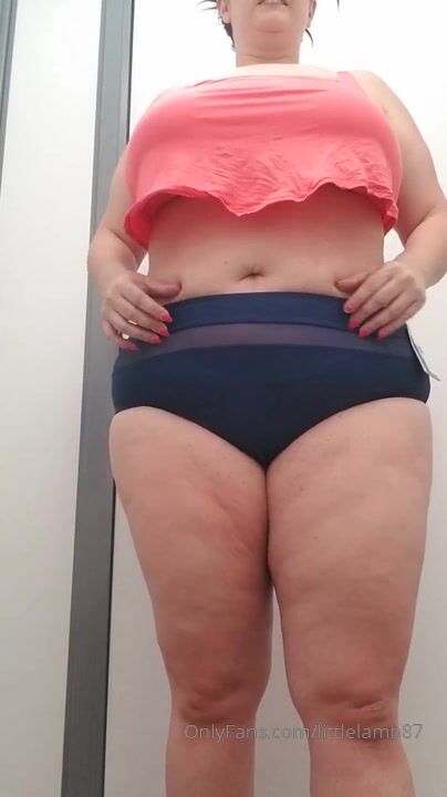 Southern bell CK shine in fitting room tease
