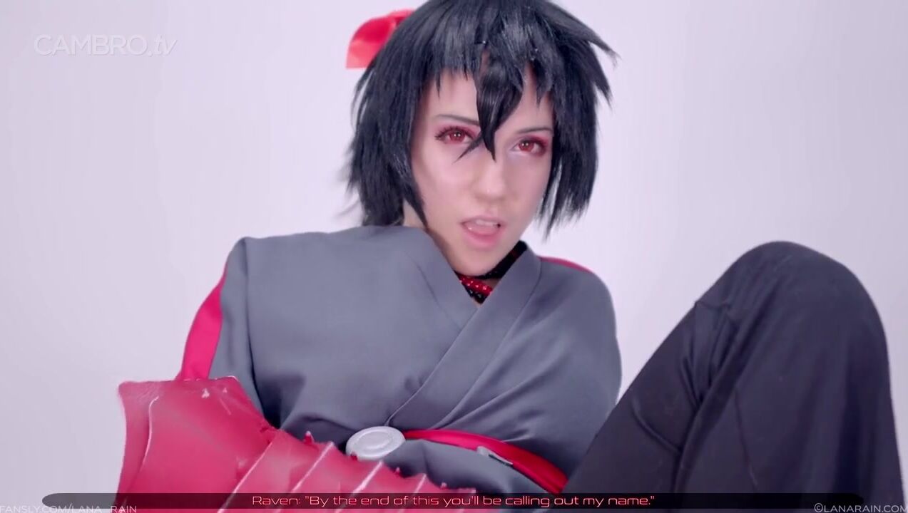 Lana rain - raven branwen makes you submit rwby porn video