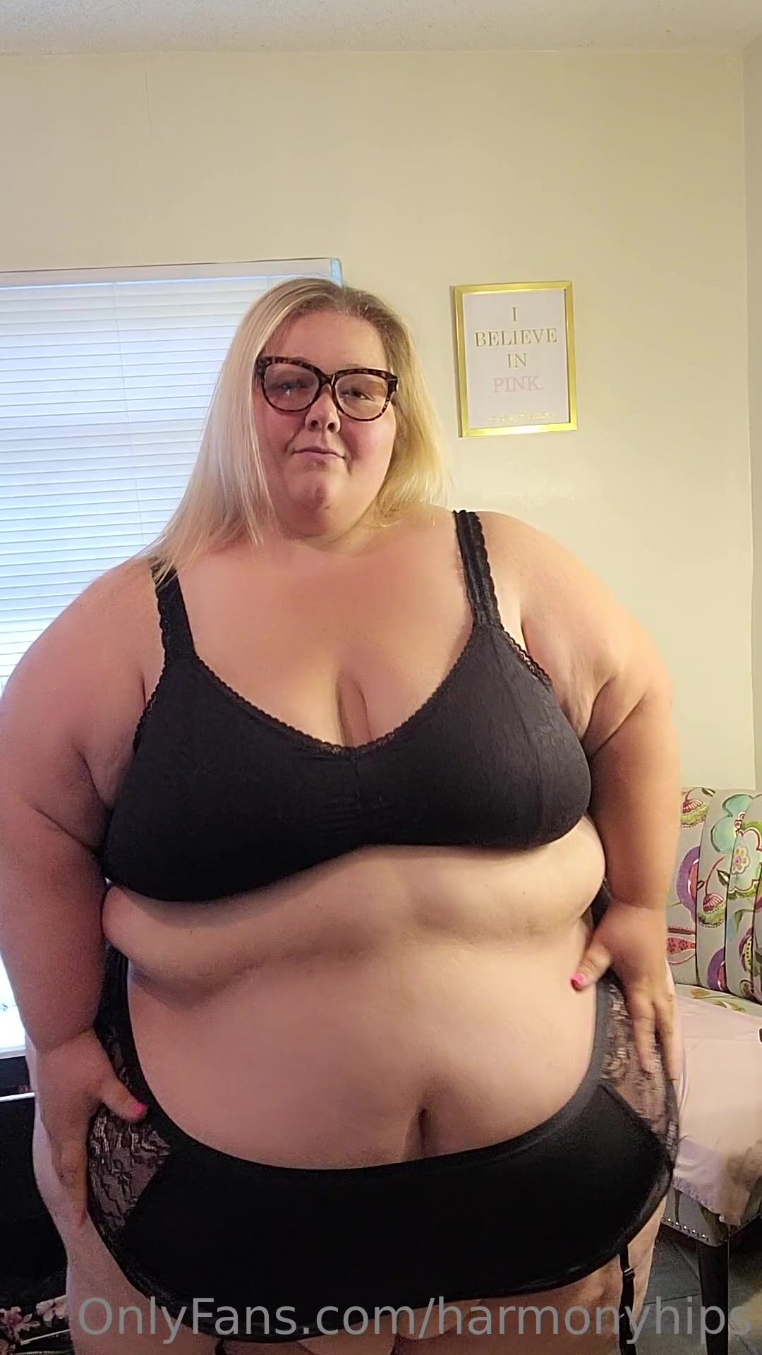 ssbbw Harmony Hips - in sexy lingerie