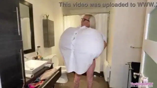 Breast expansion poping button