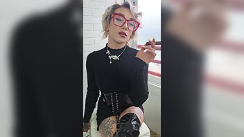 kinkerbell23 990998415 as promised here s my recent cigar clip taking in this delicious cigar decorated w/ my favourite leopard print pattern. it certainly did not disa onlyfans xxx porn videos