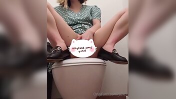 yyuki your shy coworker opens up to you & cums for you while you watch her from the bathroom onlyfans xxx porn videos