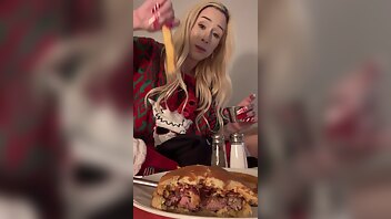 jennagargles you don t have to be lonely when you have me let s eat dinner together onlyfans xxx porn videos
