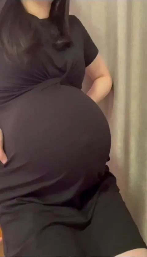 asian girl give birth
