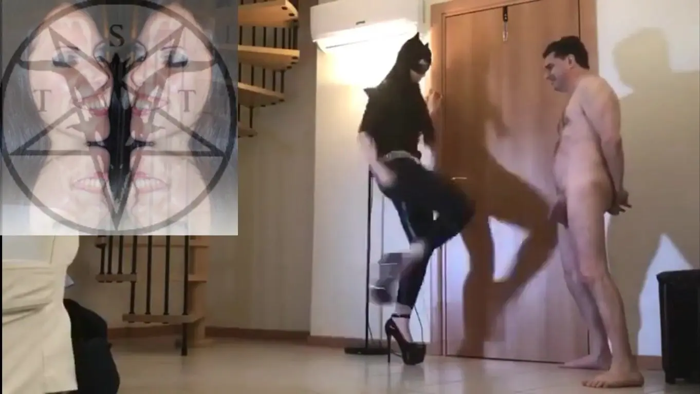 Valeria Valkiria - Satanic sadistic whore destroys the balls of a pathological masochist