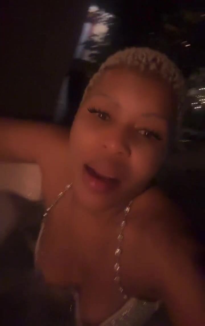 lita.mali IG Live African queen in hot tub