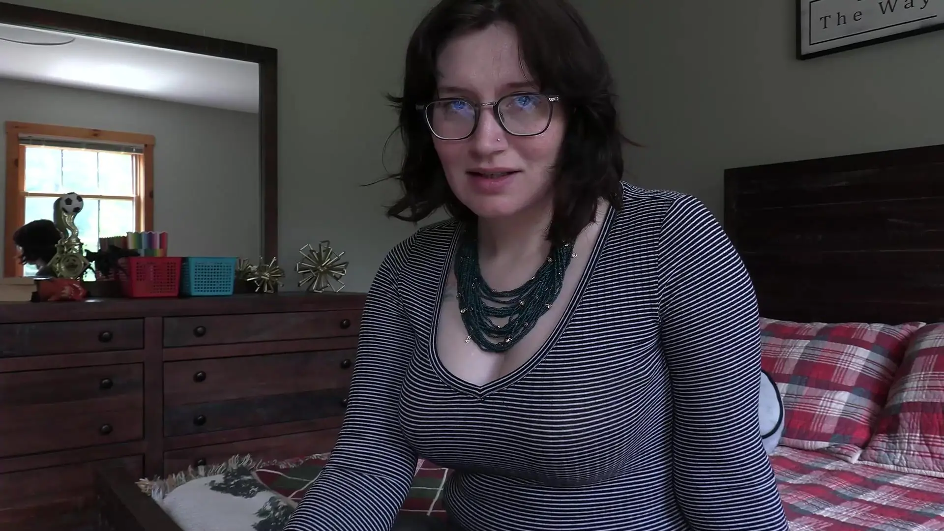 Bettie Bondage -- Mom Eavesdrops on Taboo Sex