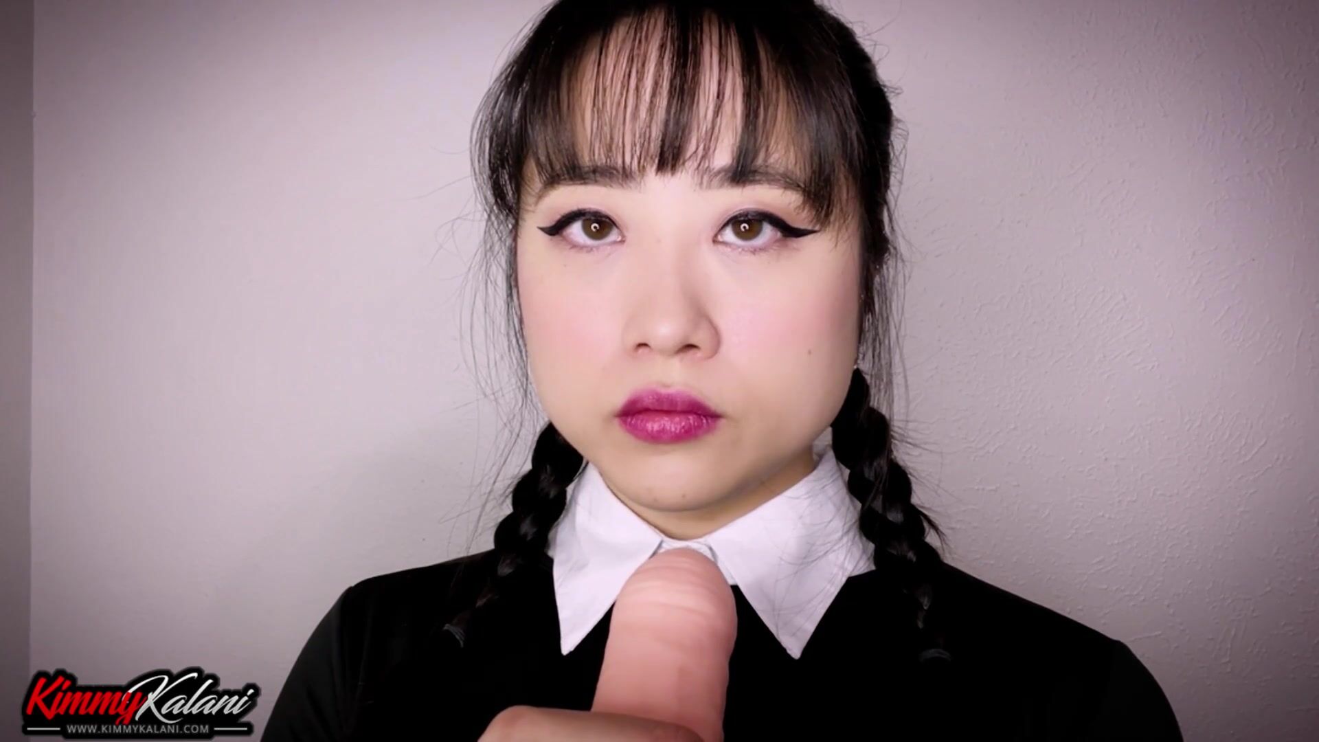 Kimmy Kalani - Wednesday Addams Sucks in College -ASMR