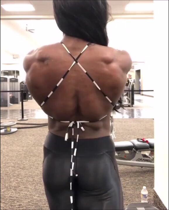 Ebony Muscular Goddess Margie Martin