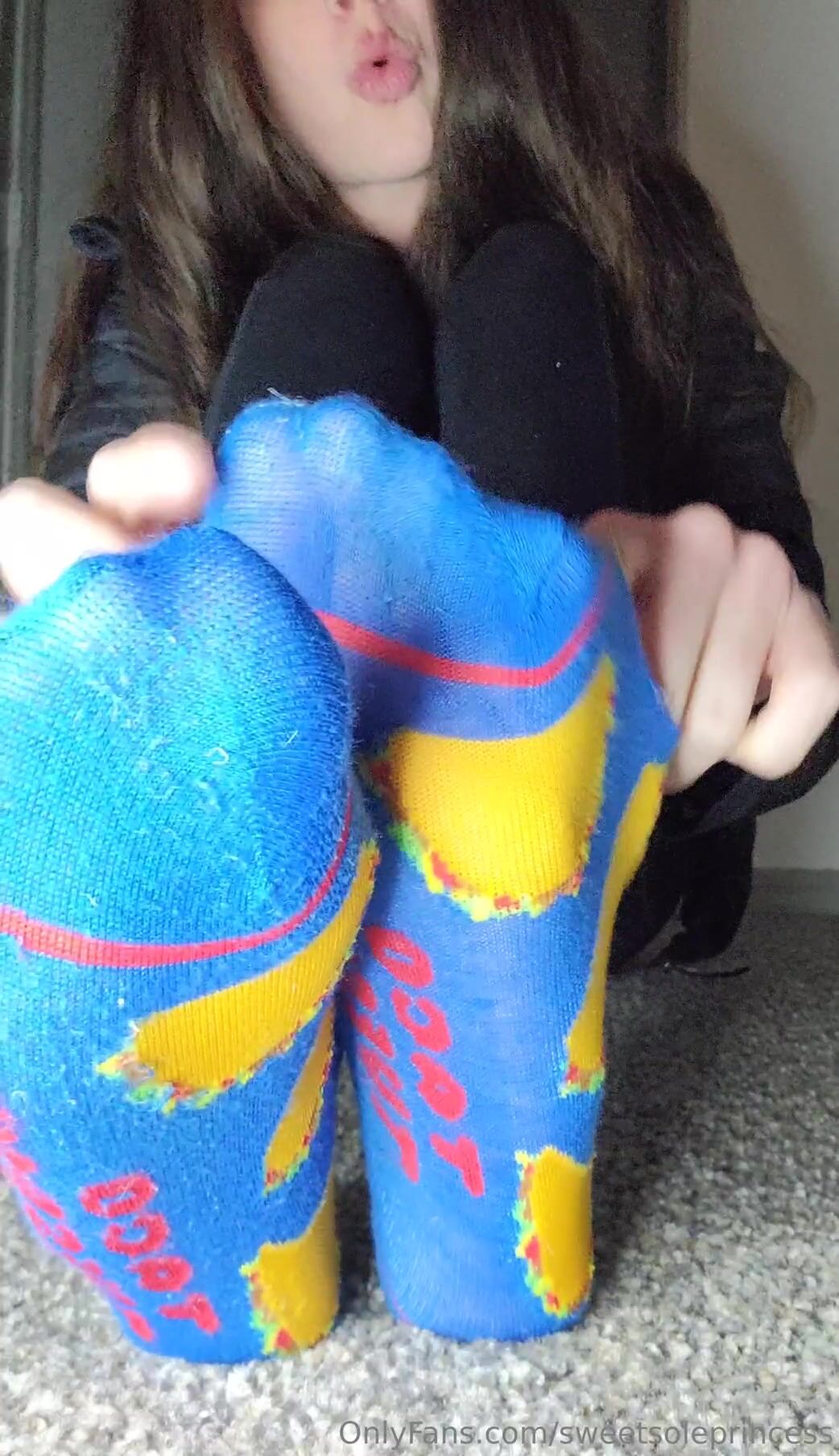 Megan Fletcher Growing Out Of Socks