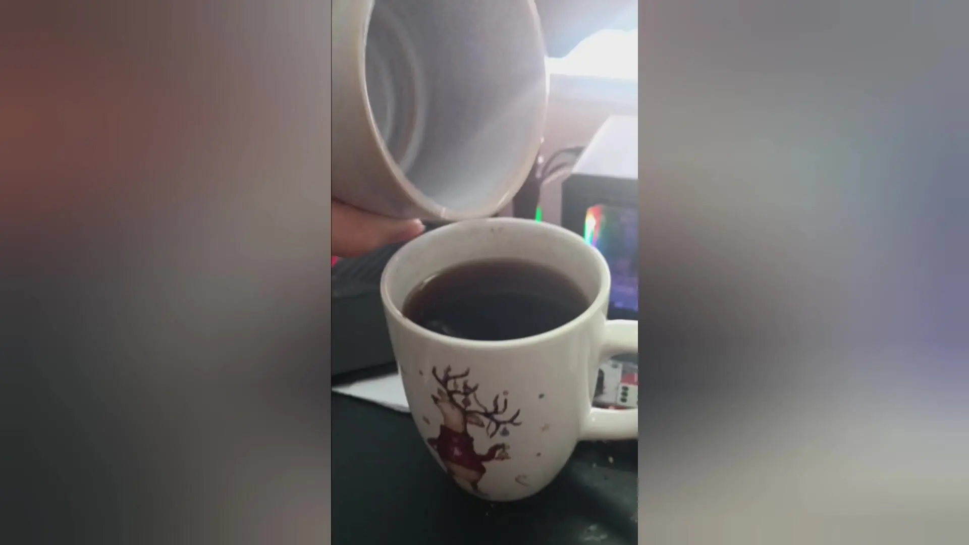 Bekah jade drinks Cum coffee