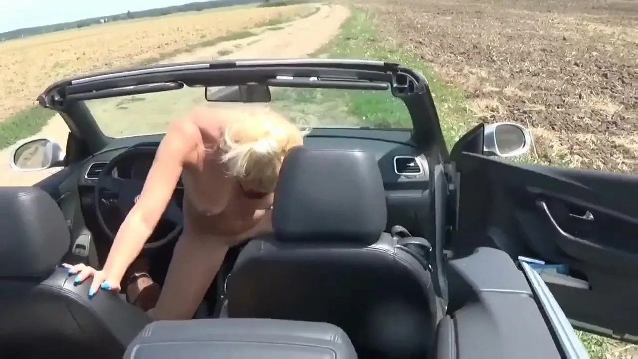 lolyamateur - Blonde Babe Rides Gear Shifter in Public - Amateur Solo Webcam Clip