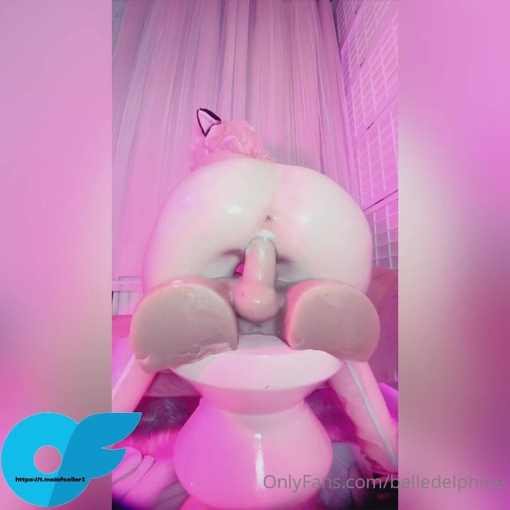 Onlyfans Belle Delphine Pink Kitten Doll Riding