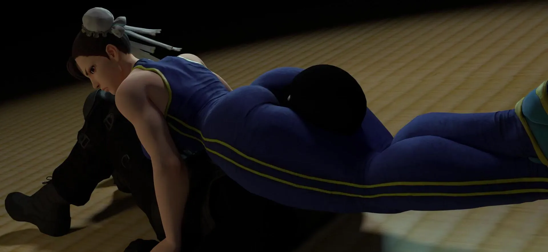 Chun li headscissor