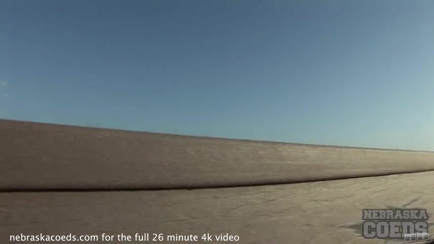 Skinny Florida Girl Naked At The Beach