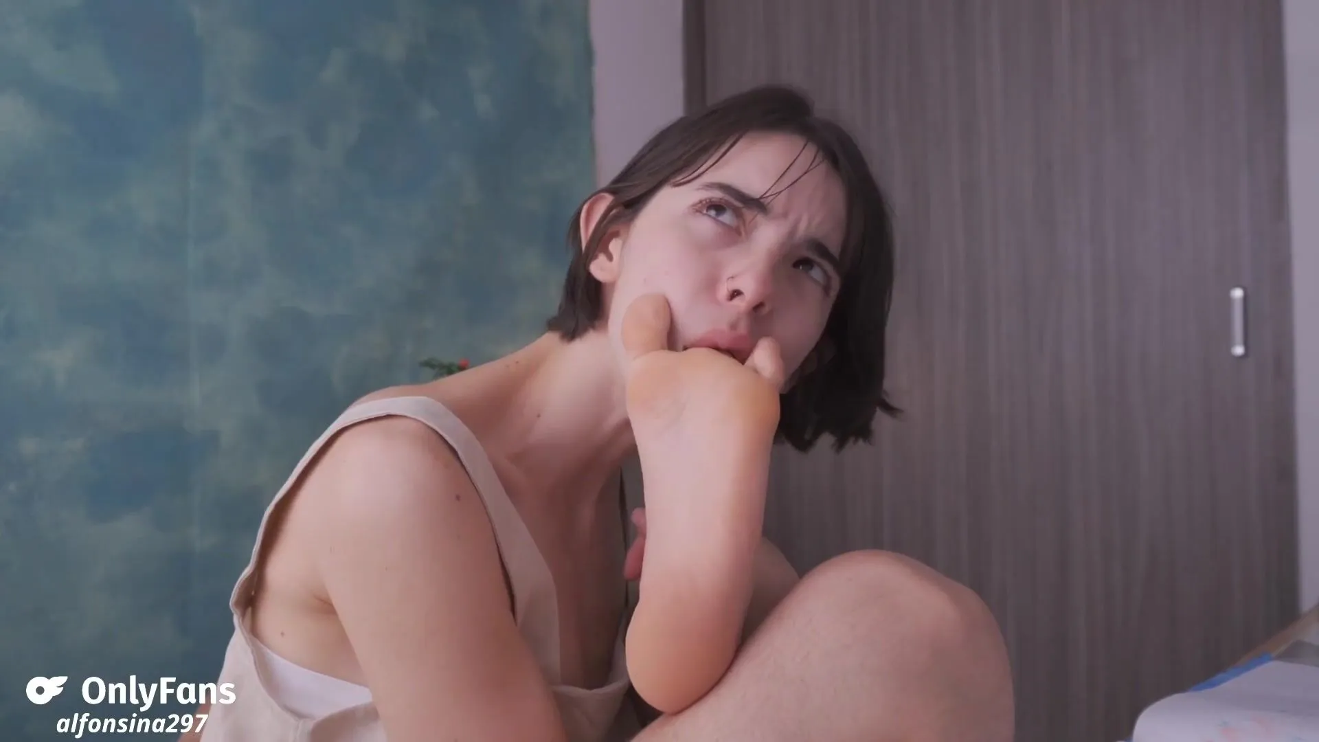 self foot fetish delicius