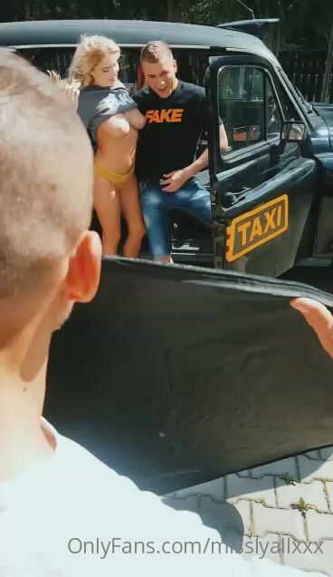 Georgie Lyall / Misslyallxxx - BTS FOR FAKETAXI