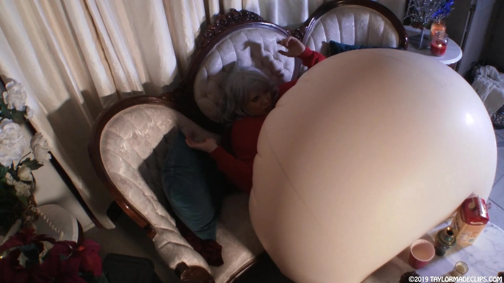 Out of Control Eggnog Consumption to Big Round Body Inflation - Judy