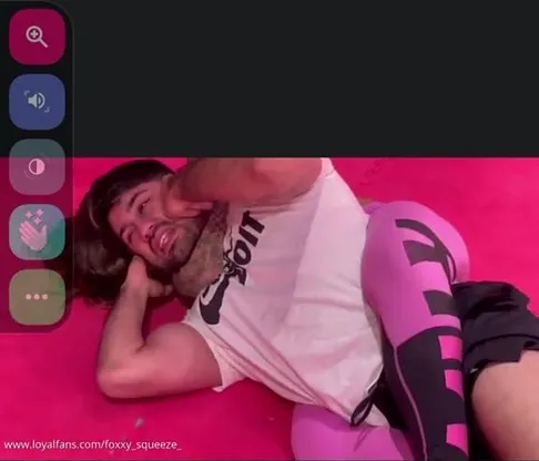 Foxxy rnc choke out brutal