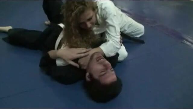 Angie Jiujitsu Foot Domination