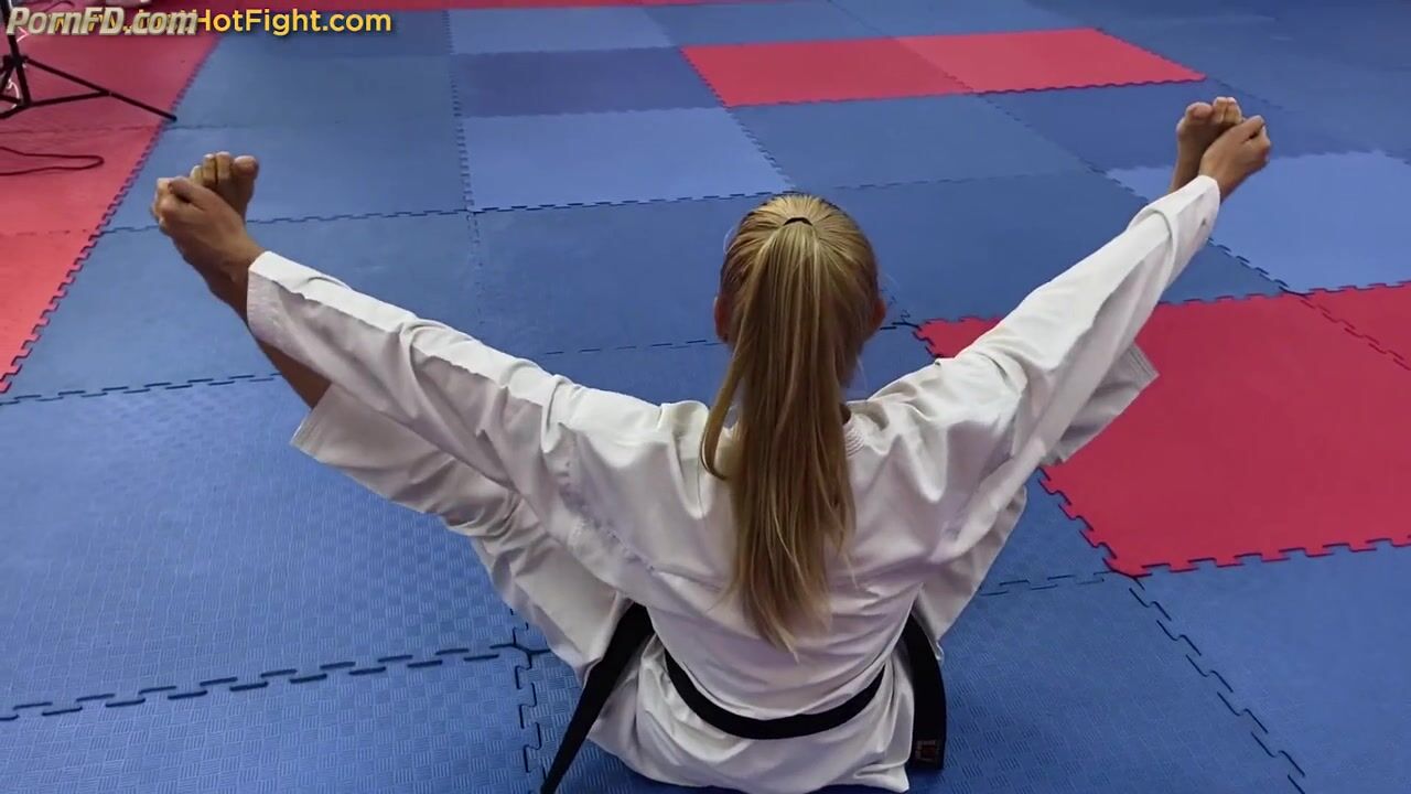 Just Hot Fights - Olga vs Kate - Karate Fight - 720p