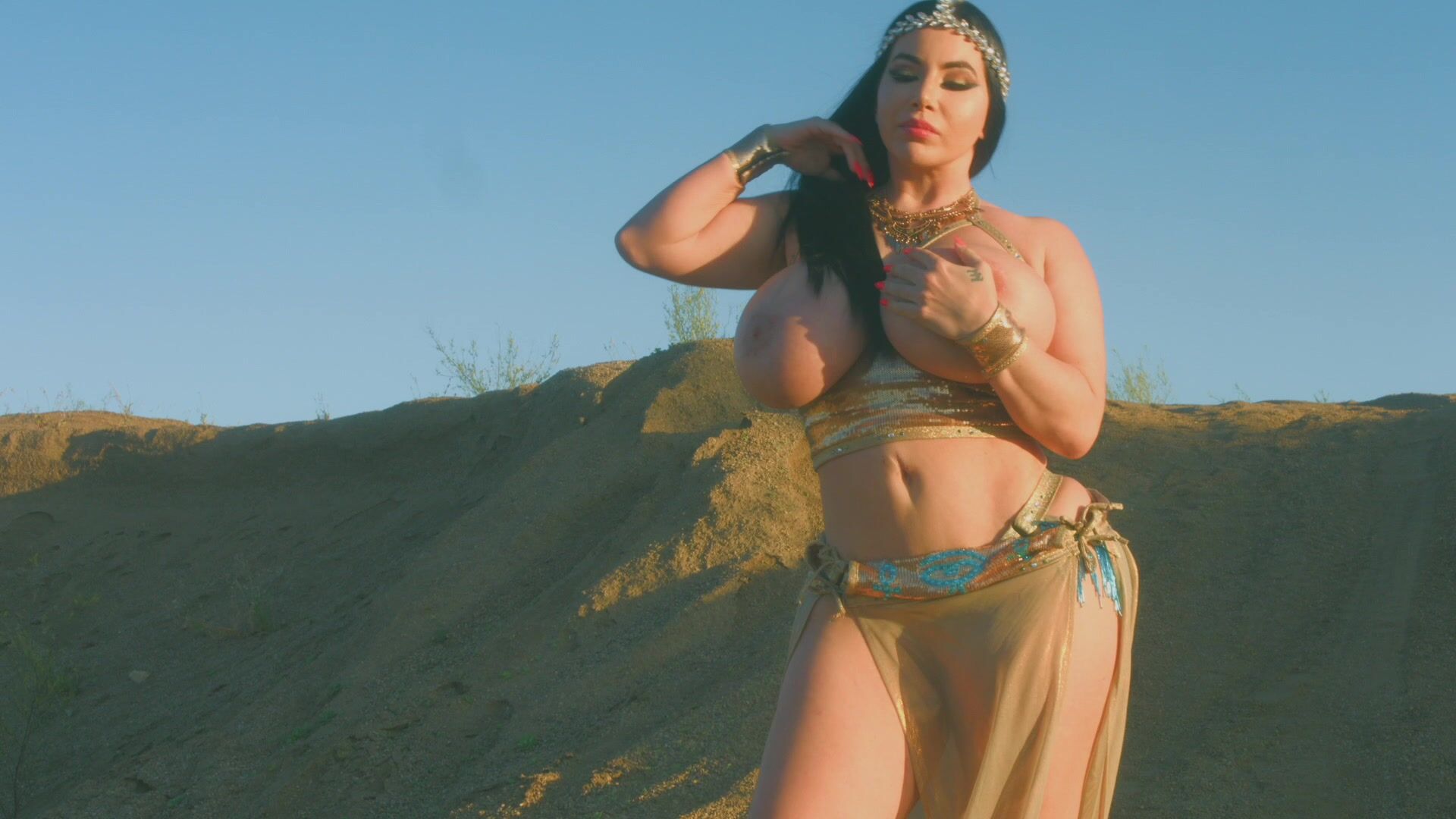 Korina Kova Egyptian Cum Goddess