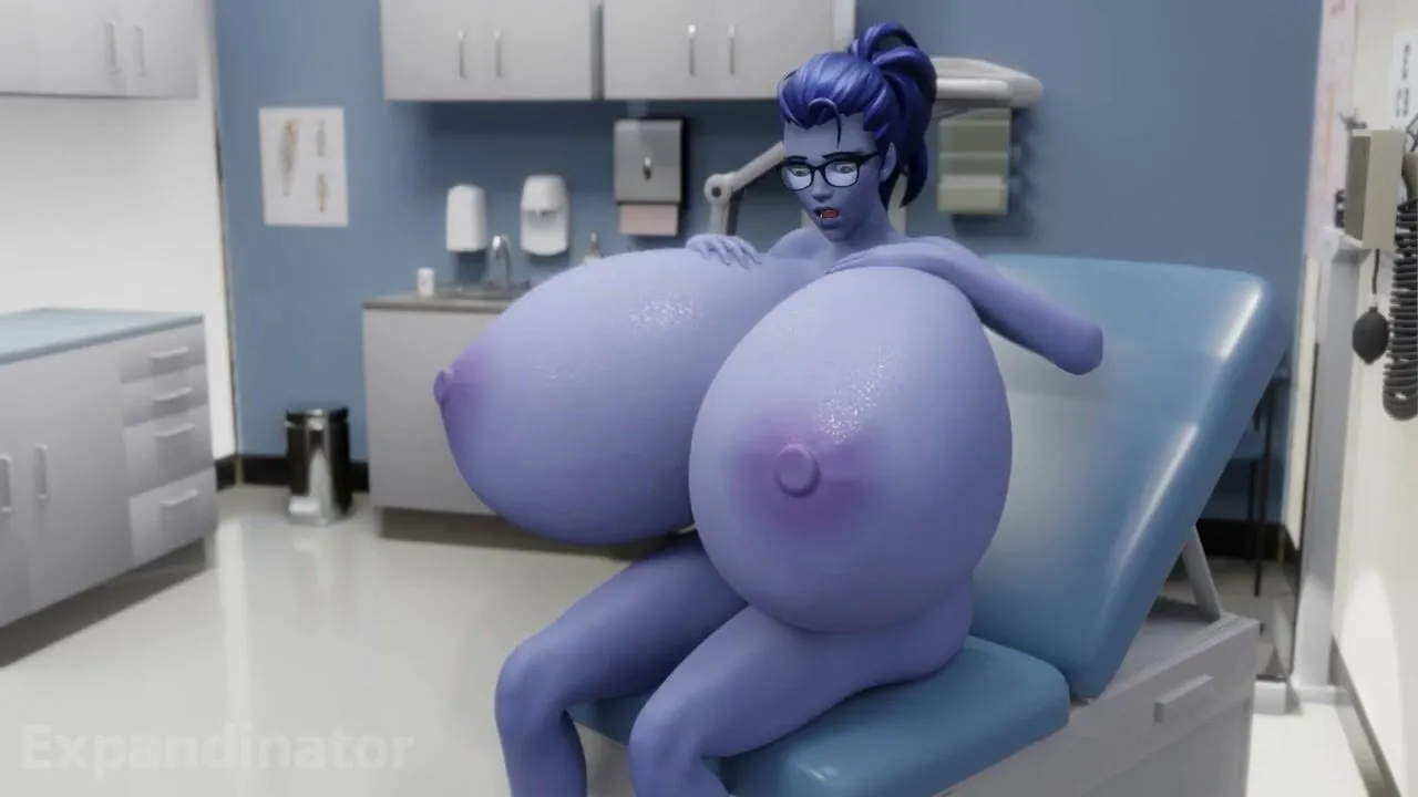 Widowmaker helium breast and ass expansion