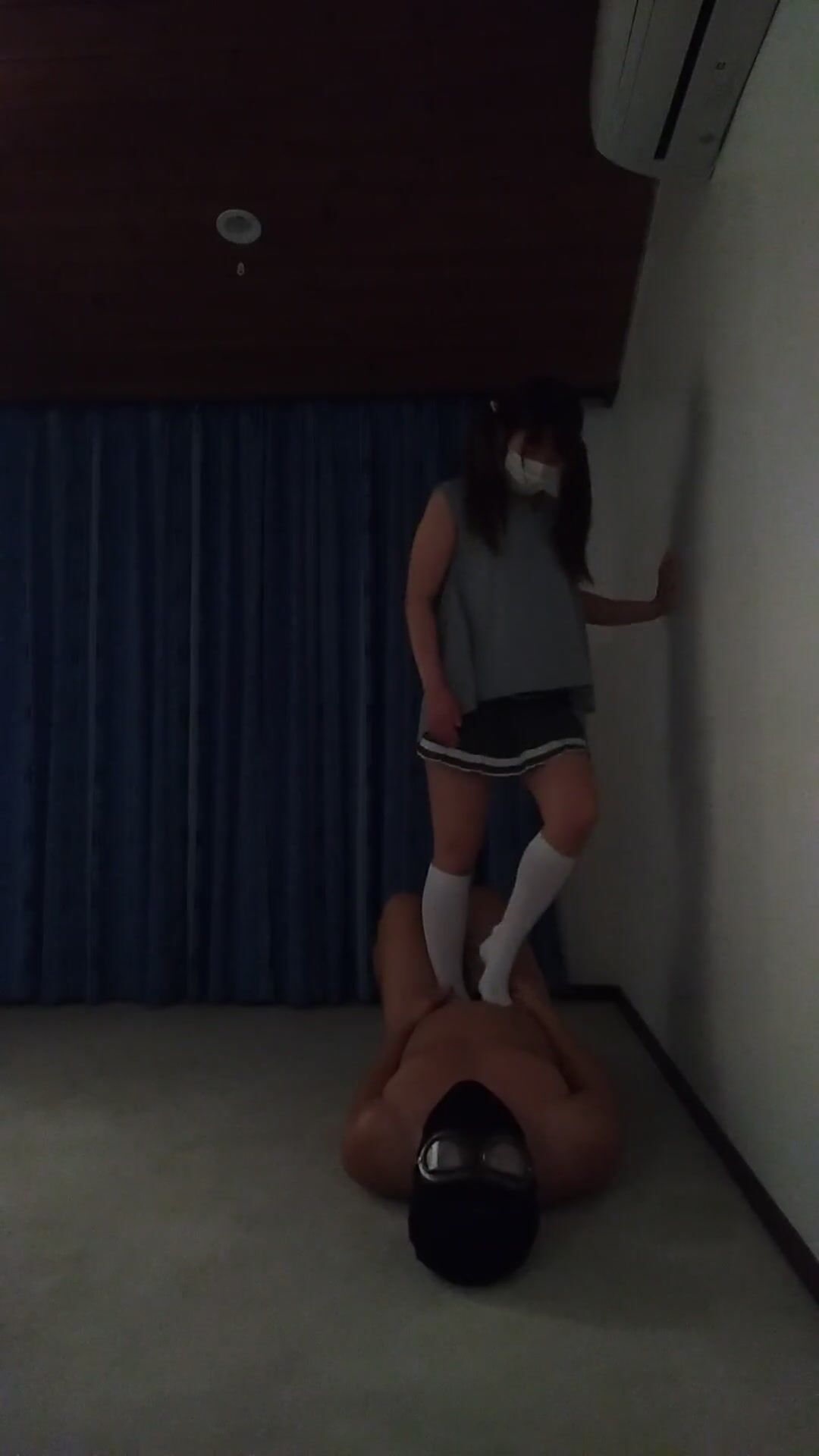 japanese girl ballbusting 2