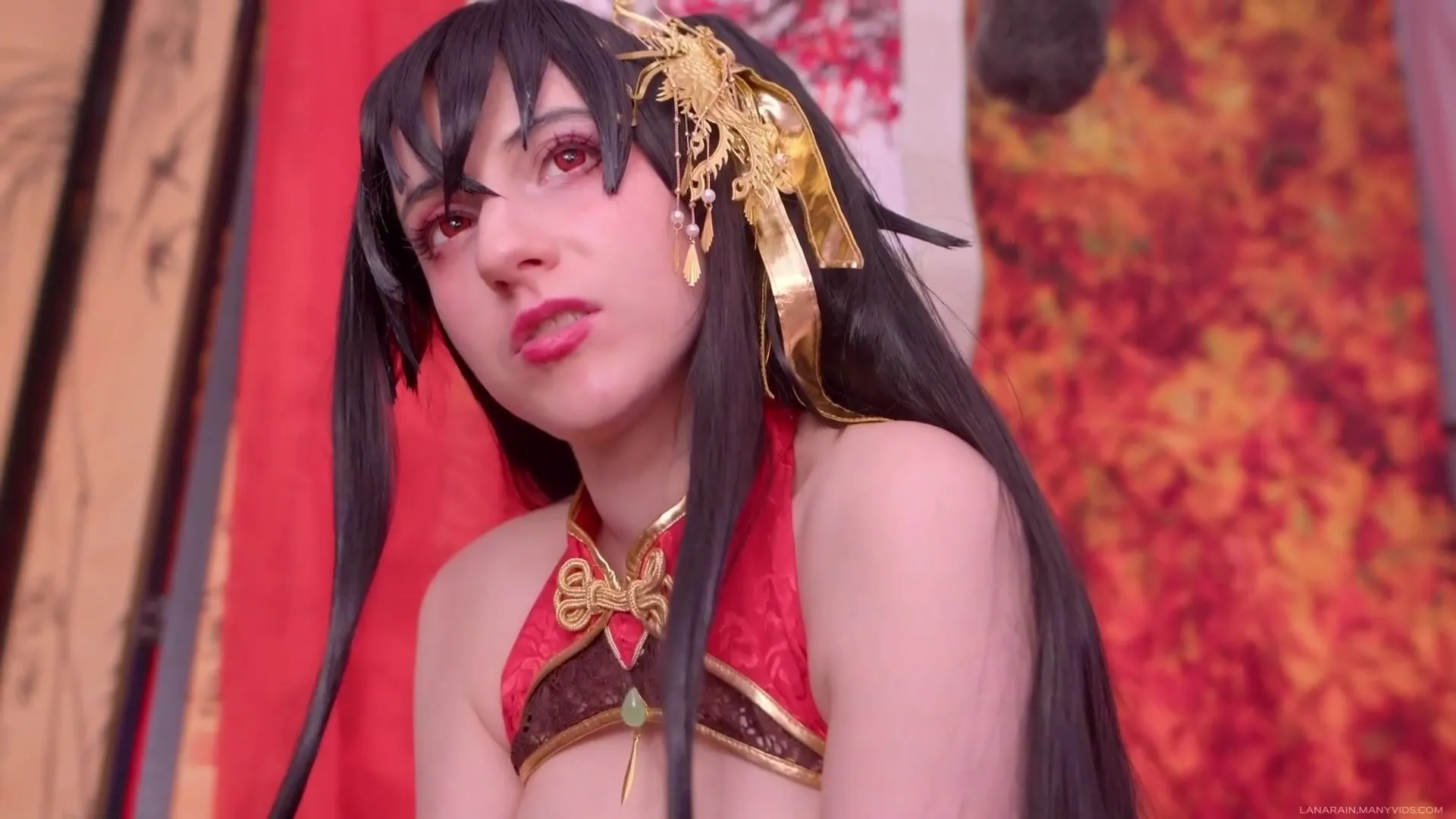 Lana Rain - Taihous Boobs Catch Her Commanders Attention