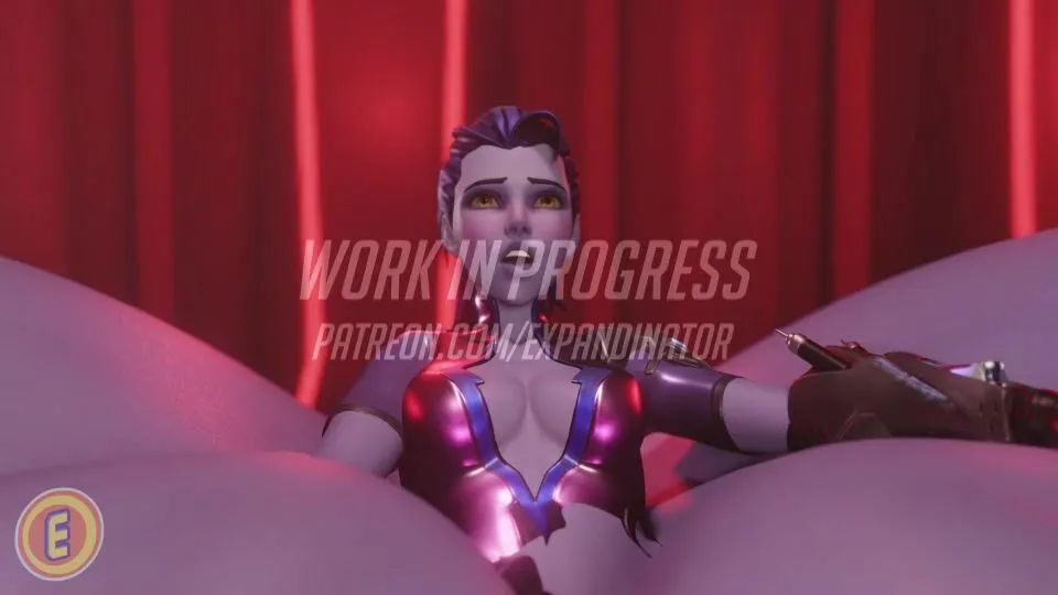 Widowmaker ass and breast expansion