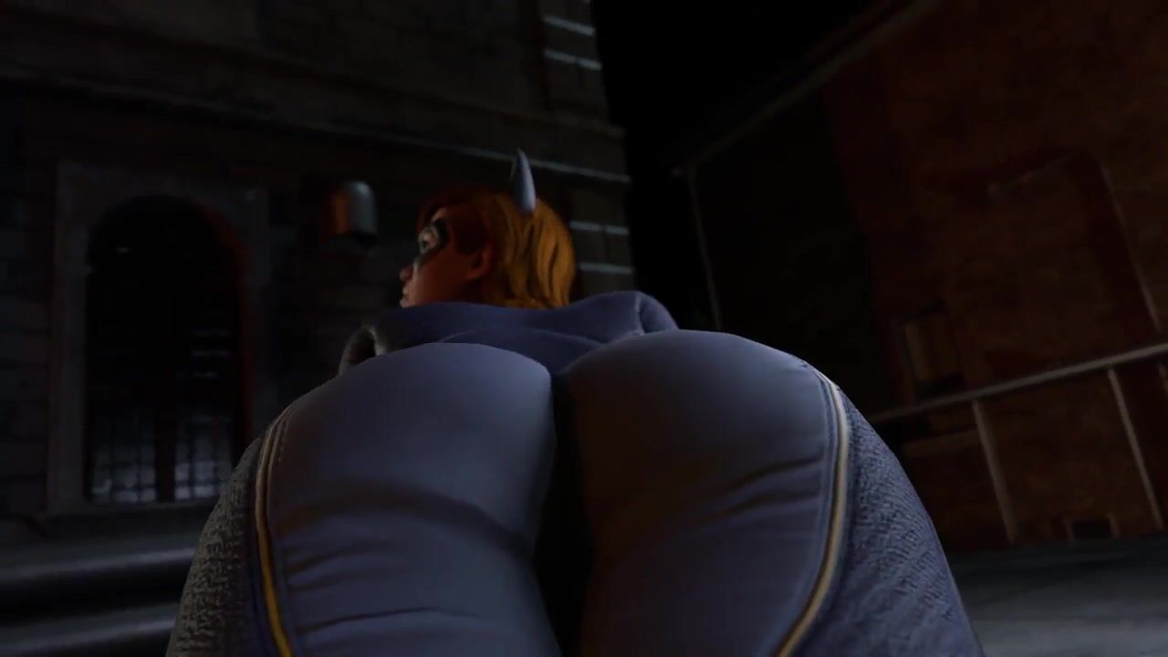 Batgirl Headscissor POV - rjshorts