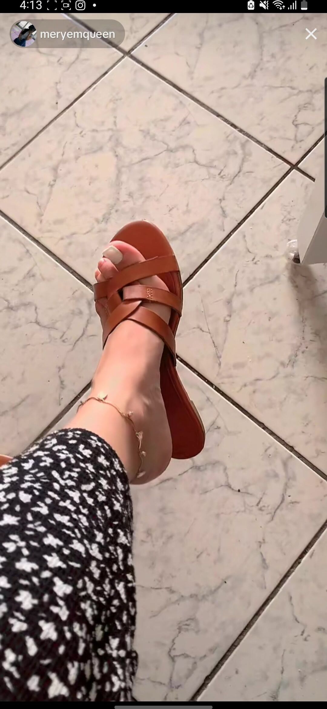 Pretty moroccain feet