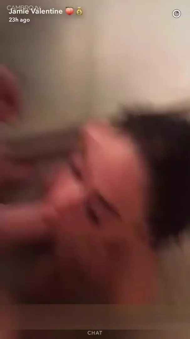 Jamie Valentine shower blowjob & BG fuck w/ cum on ass snapchat premium