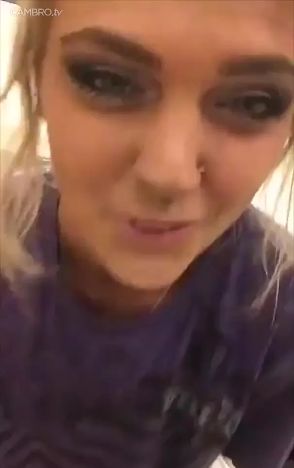 Cassie Starz toilet dildo masturbation with anal plug snapchat premium