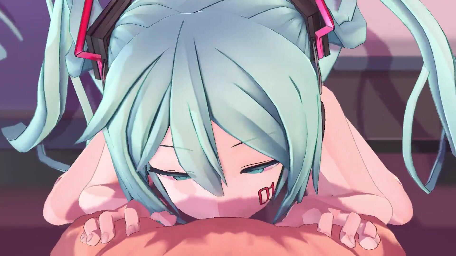 Miku Blowjob MMD Perv