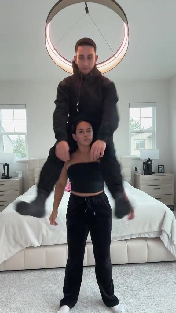 Girl lift carry
