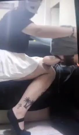 Deep foot gagging with my girl