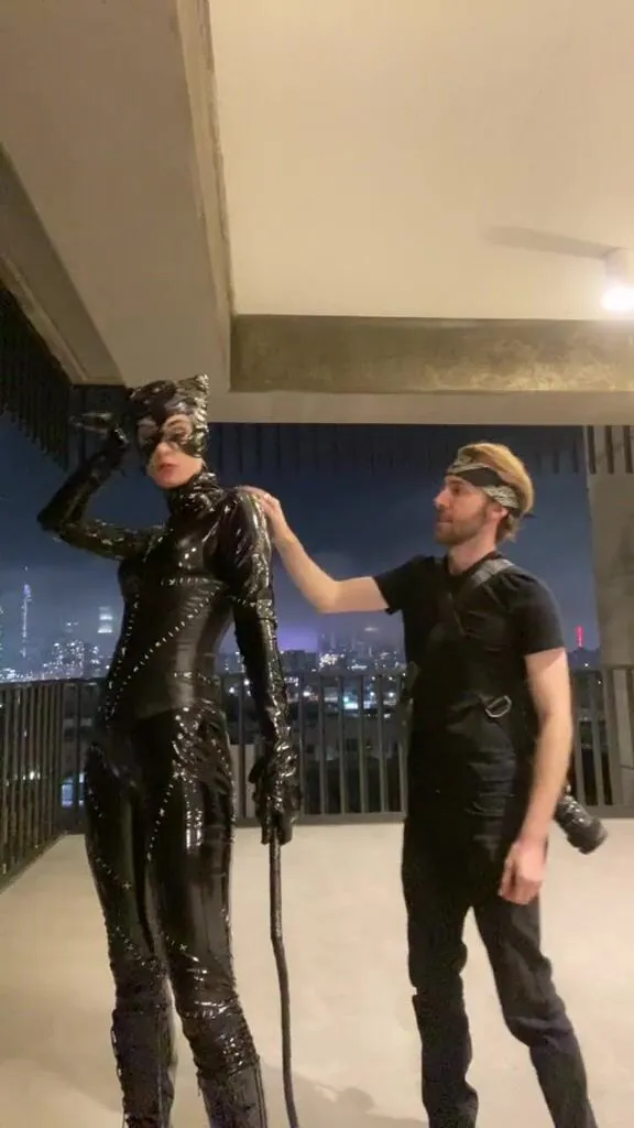 Tall Catwoman