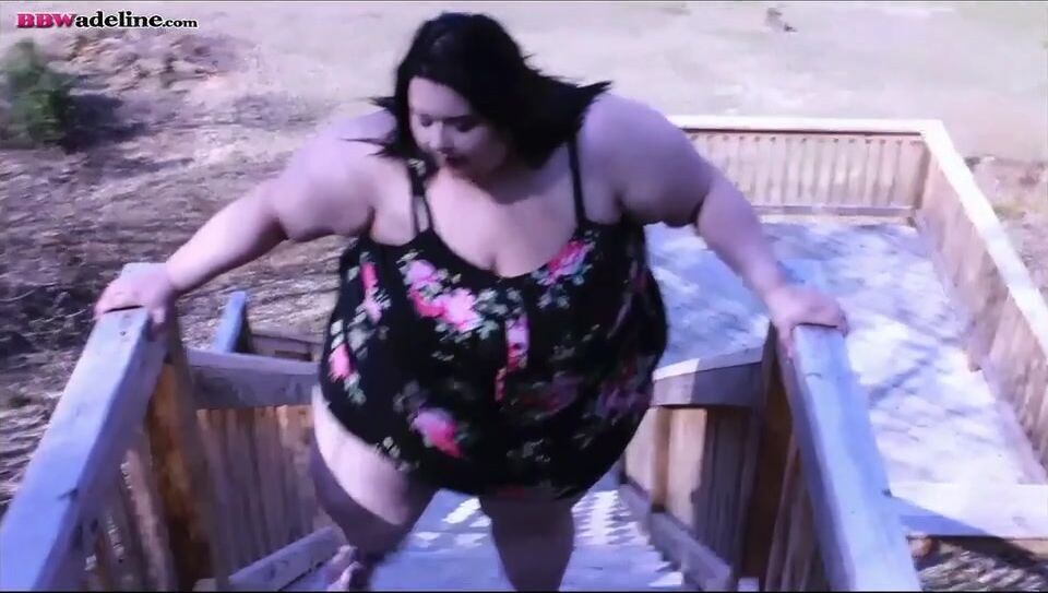 SSBBW Adeline - weight gain compilation