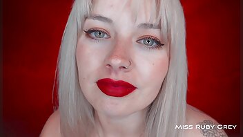 Miss Ruby Grey Cum for my pretty face